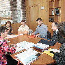 La délégation de la plateforme avec Valérie Fourneyron, ministre des sport, de la jeunesse, de l'éducation populaire et de la vie associative La délégation de la plateforme avec Valérie Fourneyron, ministre des sport, de la jeunesse, de l'éducation populaire et de la vie associative